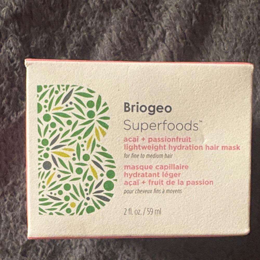 Briogeo Superfoods Acai + Passionfruit Lightweight Hydration Mask